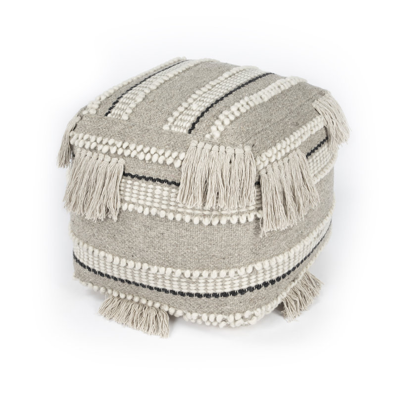 Pouf rond de 16 po de largeur Juergens