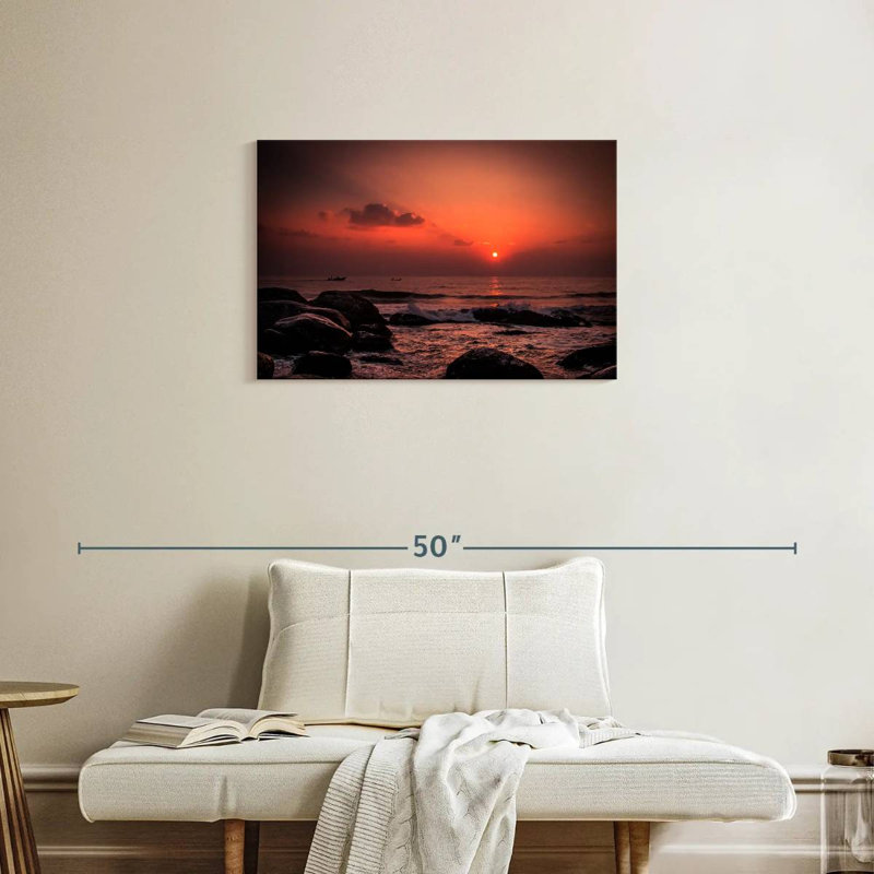 Gillard Rocky Gillard Fiery Sunset, H 20 po x l 30 po
