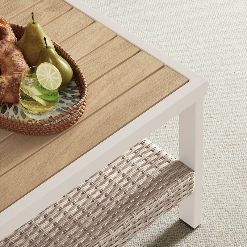Table de conversation pour patio, Ivoire ivoire