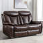 2 - Piece Breathable Leather Pillow Arm Power Reclining Living Room Set With Diamond Stitching USB-1613184476