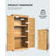 Abri de jardin vertical en bois massif de 1,58 m de hauteur-82396208