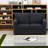 Daveontae Upholstered 57'' Loveseat