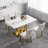 Kekeli 6 - Person Pedestal Dining Set-106383664-106383666