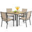 Ensemble de table et chaises d'extérieur, brun-483173117-483173112-483173114