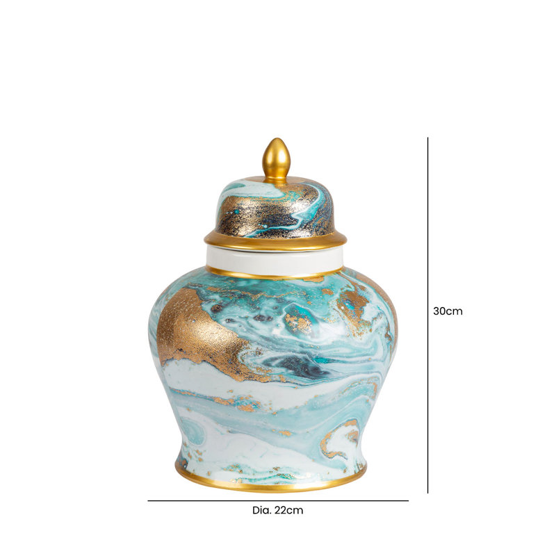 Jerseytown Ceramic Ginger Jar