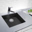 Plymouth 23.62'' L Single Basin Kitchen Sink-15777318