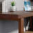 Light walnut Rectangular Solid Wood desk-1224500930