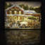 Art mural entièrement illuminé à DEL 18 x 24 Christmas Store