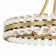 Jackeline 8 - Light 24'' Chandelier Style Circle Semi Flush Mount