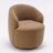 Swivel Accent Armchair Barrel Chair With Powder Coating Metal Ring-1135975755