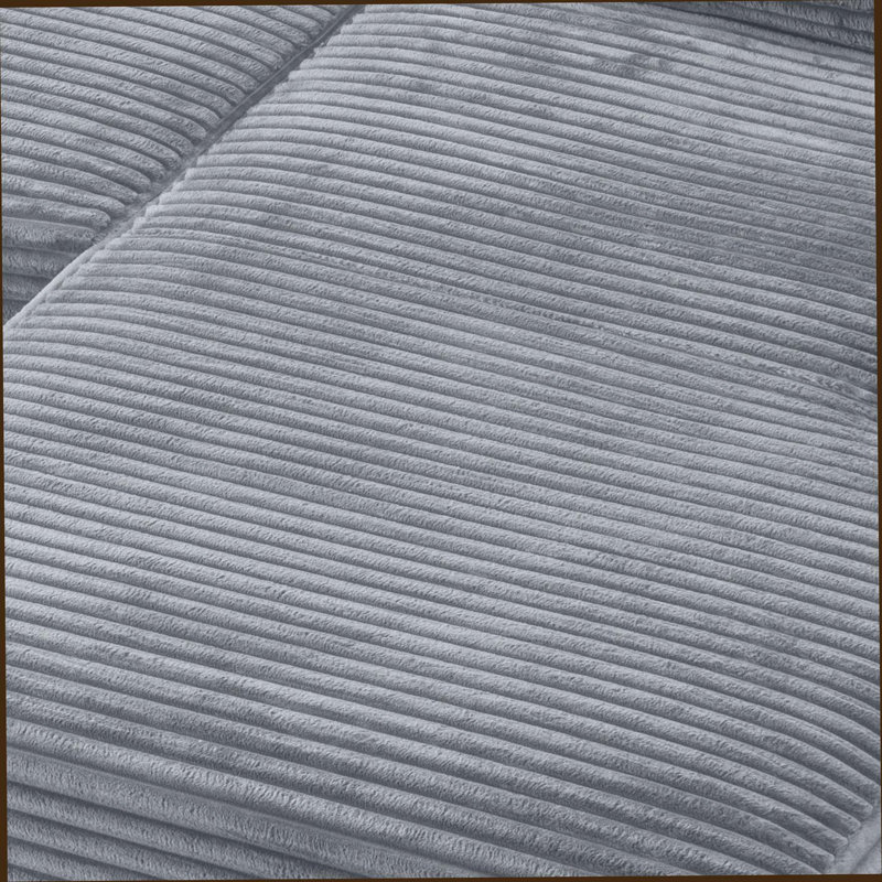 Canapé modulaire 104 po Cloud, Gris, Face à la droite