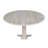 Extendable Round Solid Wood Dining Table-87227699