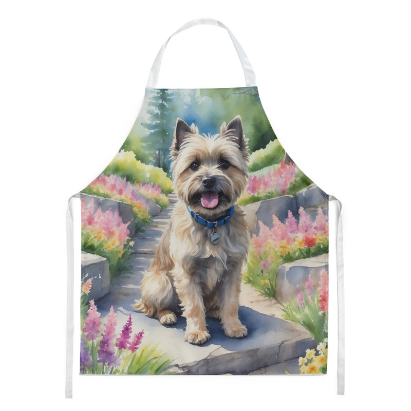 Tablier Cairn Terrier Spring Path