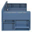 Lit de jour double avec bureau amovible, tiroirs de rangement et table d'appoint hydraulique, lit de jour multifonctionnel bleu-1503886660-1503886661