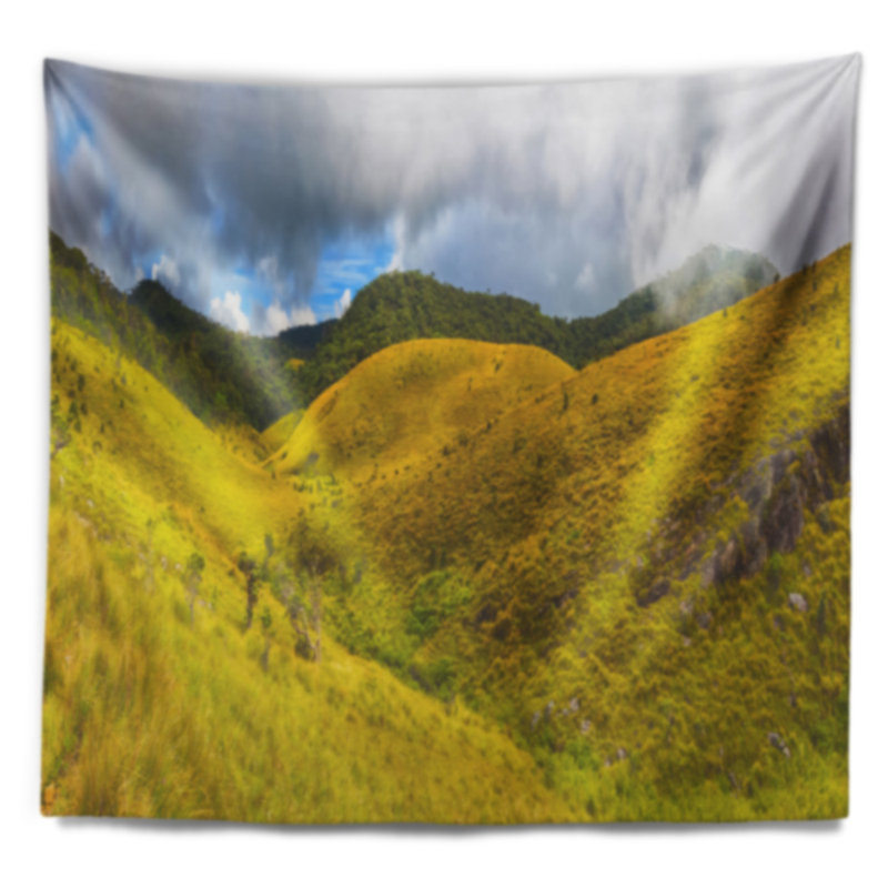 Tapisserie vert magnifique horton plains, H 32 po x l 39 po