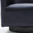 Harwood Faux Leather Swivel Barrel Chair-1194730753