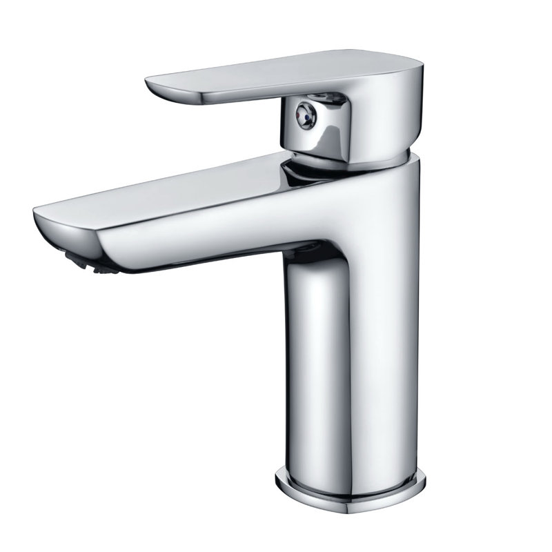 Single-Hole Single-handle Bathroom Faucet, Chrome