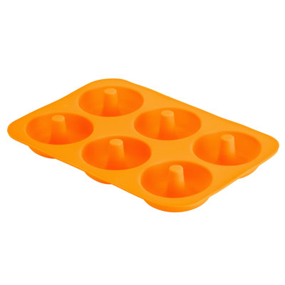 ROYALFORD 6 Cup Silicone Mould with Lid