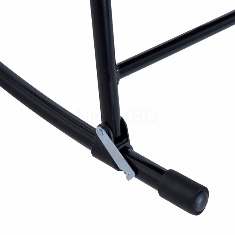Ensemble de 2 chaises berçantes d'extérieur pour patio, bleu marine
