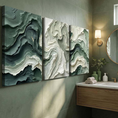 3 Piece Wrapped Canvas Print