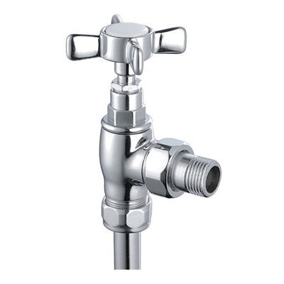Traditional Angled Head Radiator Valves