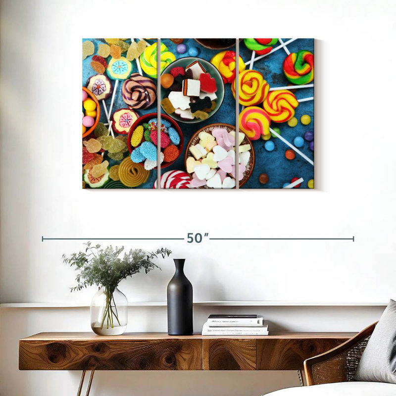 Candy Party, 24" H x 38" W