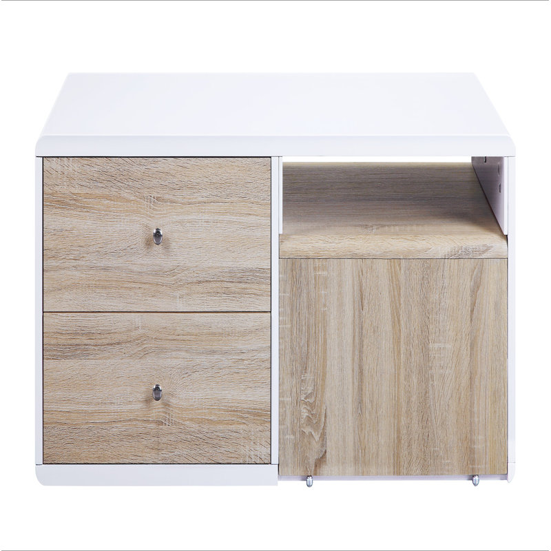 White High Gloss 4-Drawer Coffee Table