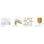 Canapé extra long de 70,9 po, console industrielle étroite derrière le canapé avec structure en métal à motif de losanges, rangement ouvert à 2 niveaux pour le vestibule, salon, blanc et or