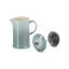 Le Creuset Stoneware 34 Oz. French Press, Cerise-888118546