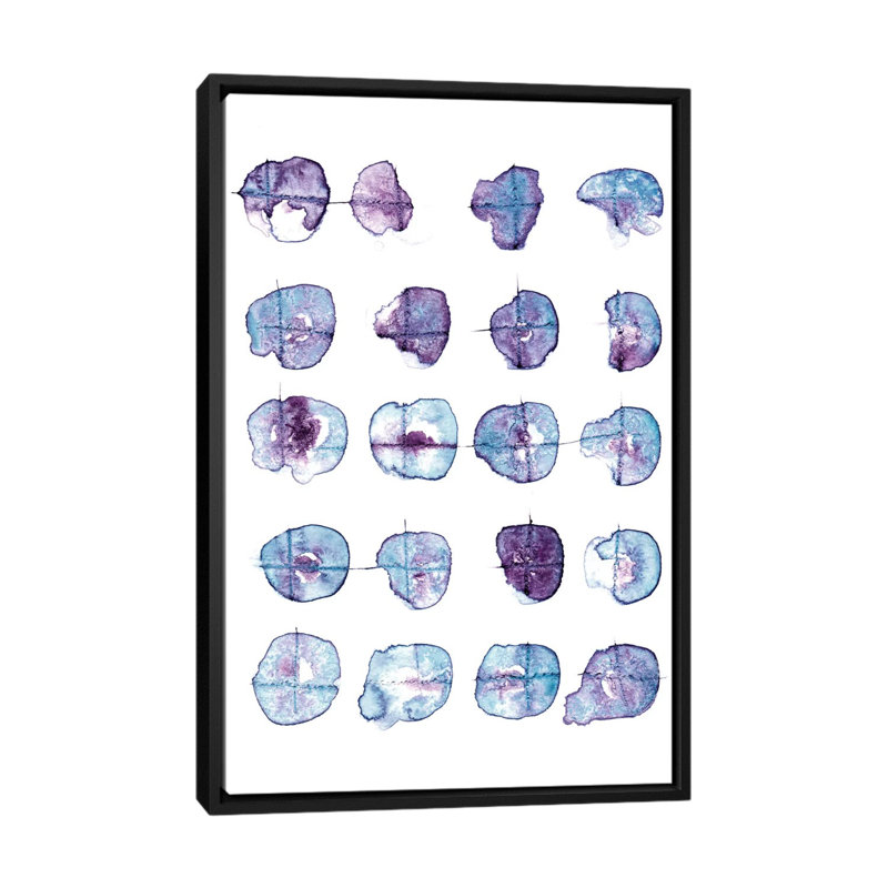 Clouds by Lesia Binkin - Print, 26" H x 18" W x 1.5" D, Black Framed Canvas, No Mat
