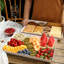 Plateau de service pour fêtes, plateau de service, paquet de 6