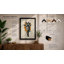 Giraffe Geometry Modern - Framed Print-1582925803-1582925798