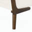 Banc 52 po Mid-Century avec pieds en bois de noyer-129412002-129412005