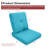 Schutt 22" W Olefin Outdoor Seat/Back Cushion with Removable Zippered Covers-88749830-106870689