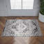 Tapis d'intérieur abstrait noir Mair Aisha-106646068