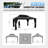 Galvanized Doublecanopy Gazebo-121688709