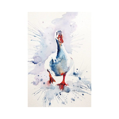 Duck 1 Piece Wrapped Canvas Painting