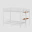 Lit superposé moderne en métal avec bureau, prise de charge, rangement et éclairage DEL Modern-1457438505