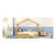Lit simple en bois avec tiroirs, naturel-1012408811