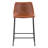 Upholstered Counter Stool with Steel Frame-792887141