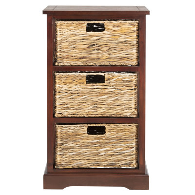 Painswick Solid Wood 3 - Drawer End Table