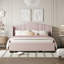 Lit plateforme tapissier Shroyer avec lit gigogne simple et 2 tiroirs-460712293