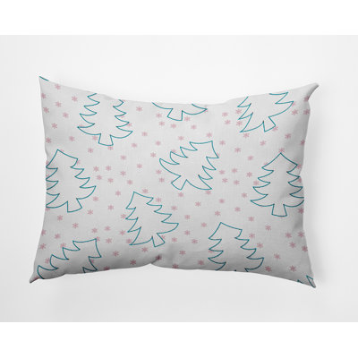 Outdoor Reversible Throw Pillow