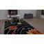 Tapis noir / orange Adal-34150658