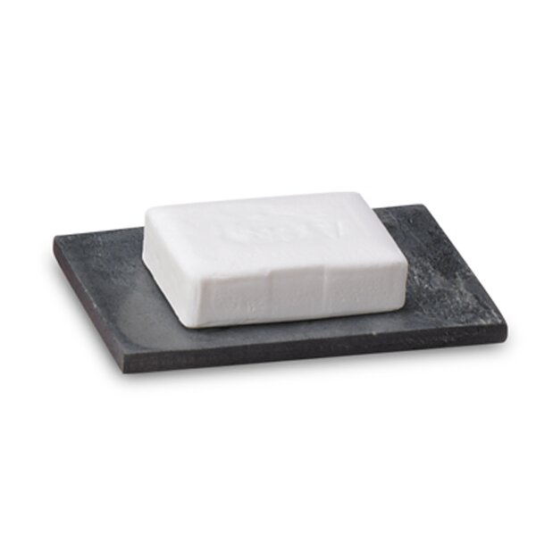 Creative Home Natural Charcoal Marble Curvy Collection Bar Soap