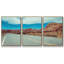 New Mexico Drive I - 3 pièces, cadre photo flottant sur toile-36830647-36830646