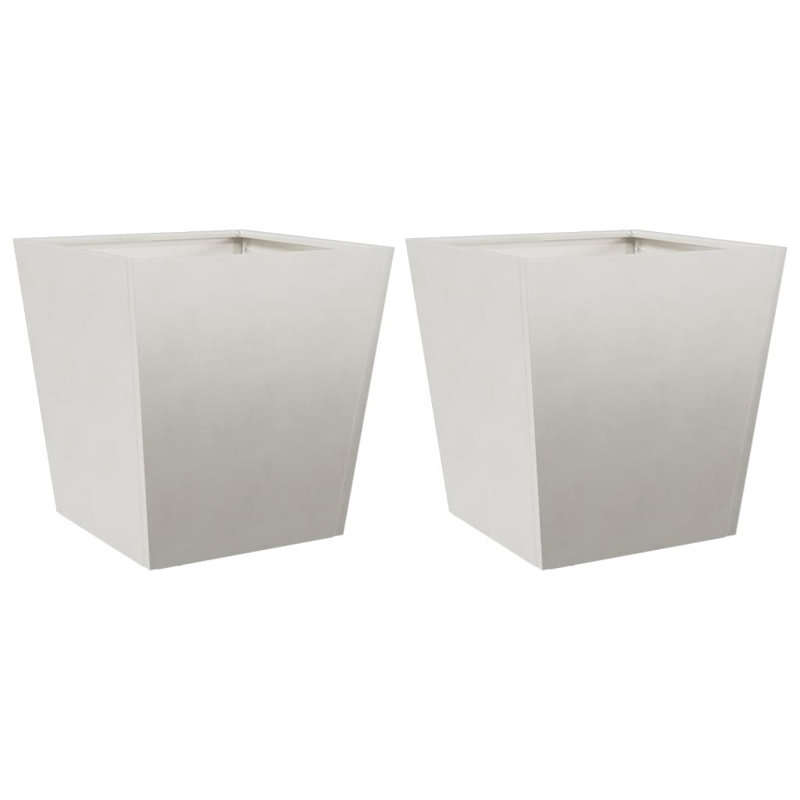 Raice Planter Box, 40cm H x 40cm W x 40cm D, Stainless Steel