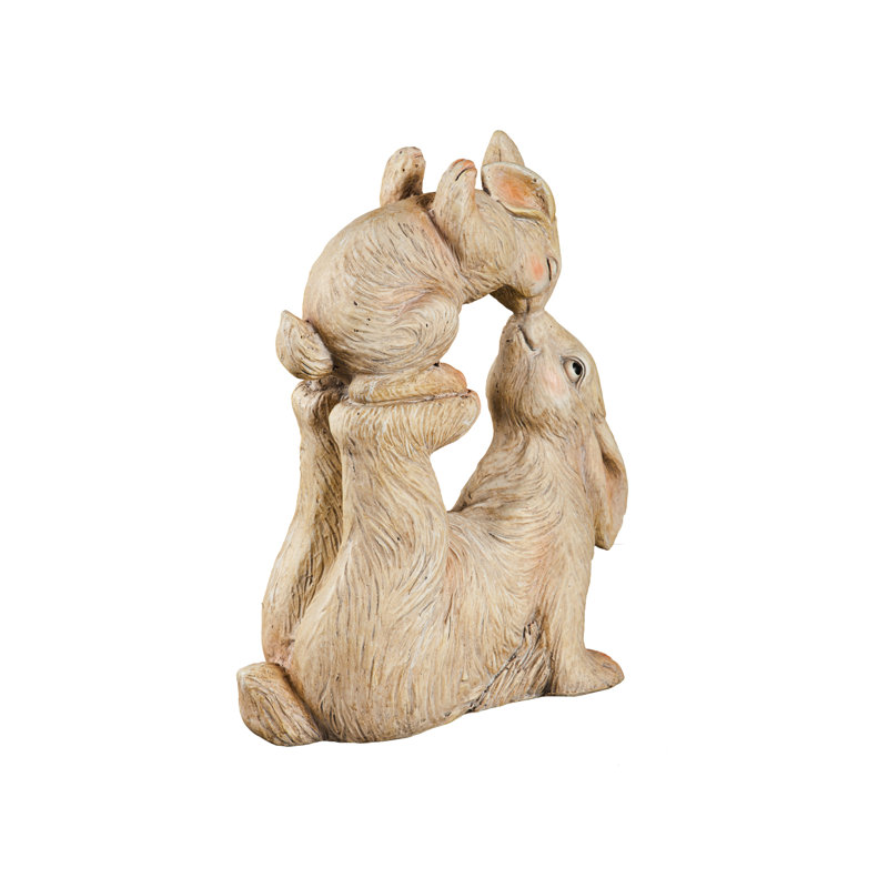 Alduino Rabbit Metal Garden Statue