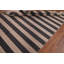 Tapis oriental rayé Gabbeh 6 x 8