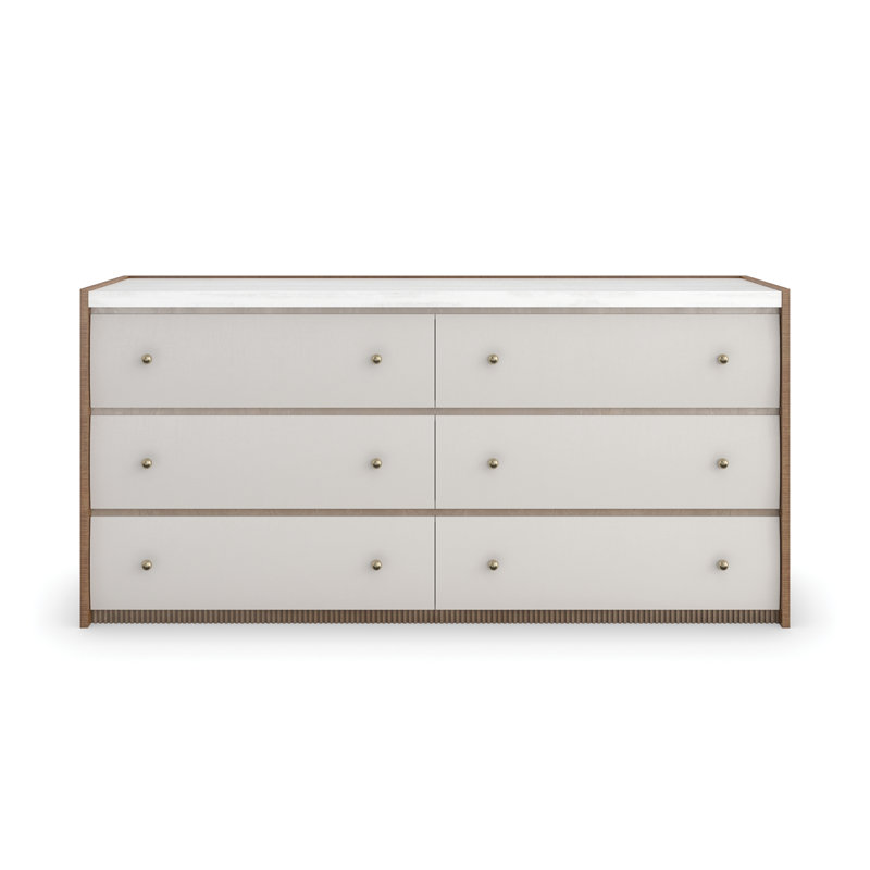 Commode Avignon, Blanc / Adobe bruni / sycomore grillé
